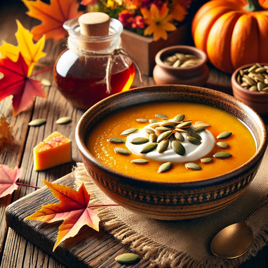 Soupe de Citrouille au Sirop d'Érable
