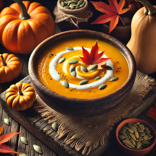 Soupe de Courge Butternut Rôtie
